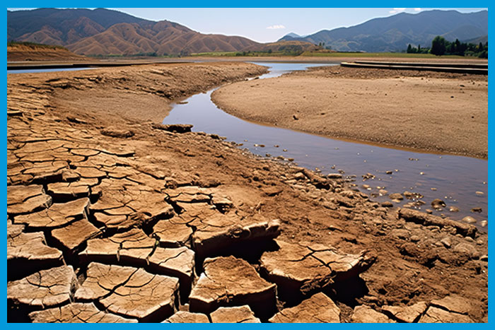 Assèchement des sols dû au réchauffement global