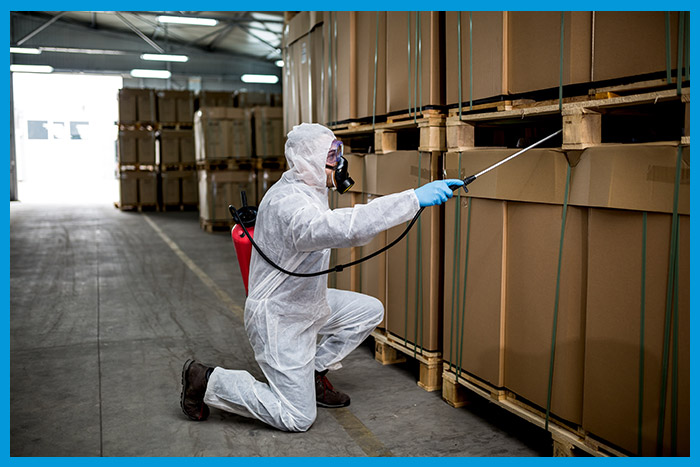 Expert en gestion des nuisibles en intervention