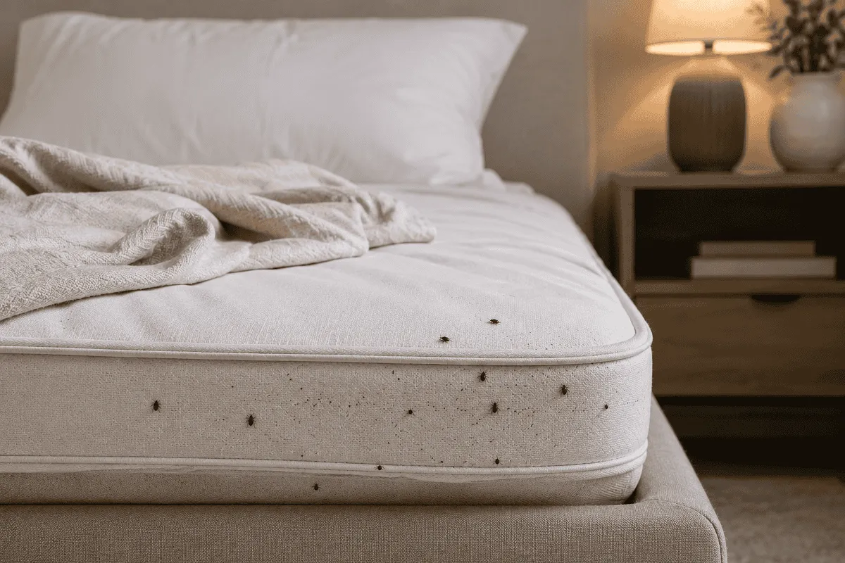 Punaises de lit : comportement nocturne et habitudes d'alimentation