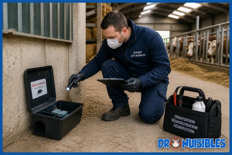 inspection deratisation exploitation agricole intervention anti nuisibles