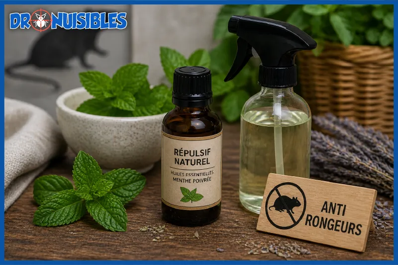 repulsif naturel rongeurs a base d huiles essentielles menthe poivree