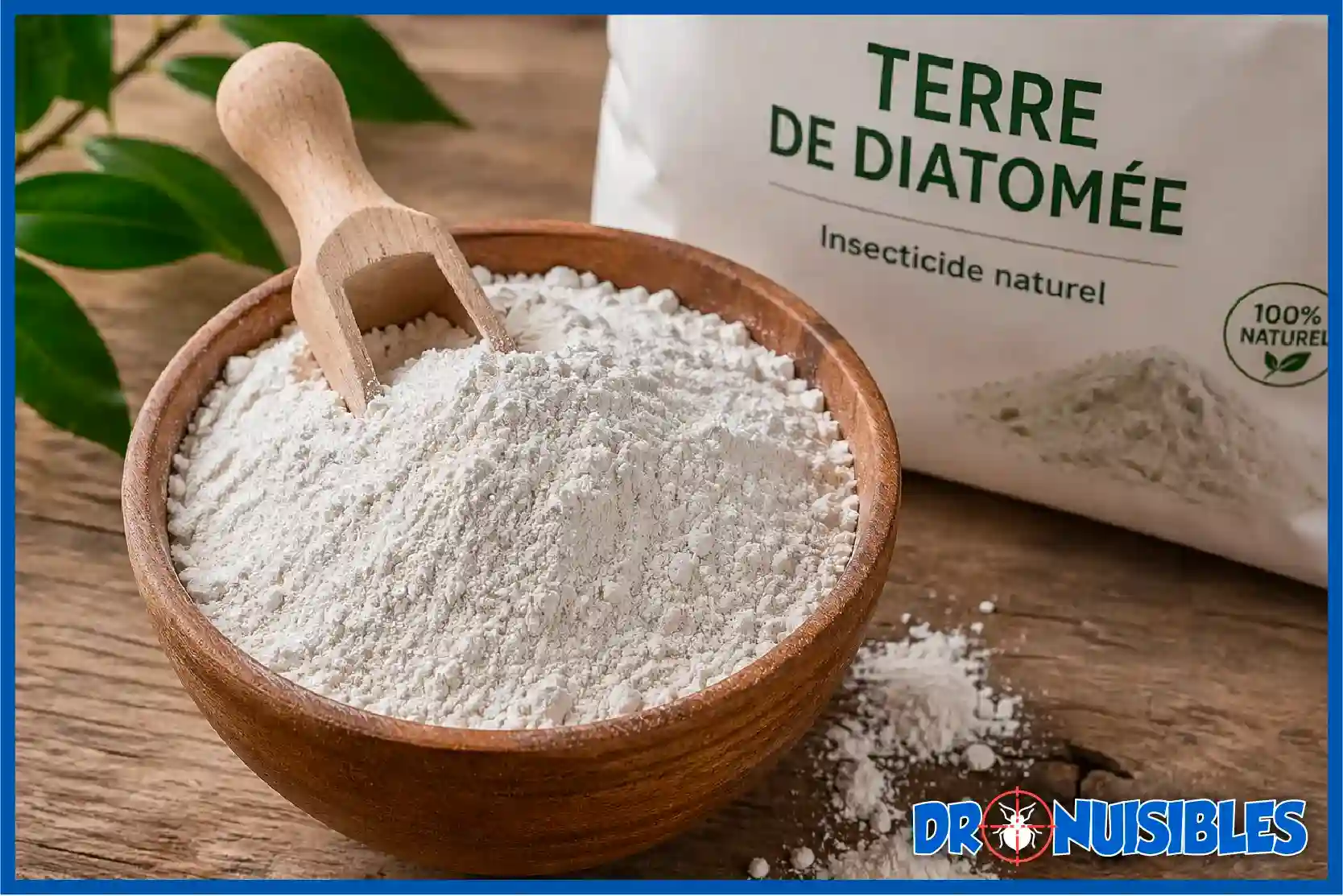 terre de diatomée poudre naturelle insecticide contre punaises de lit